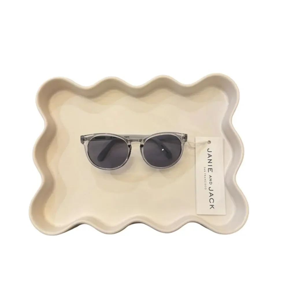 Janie And Jack Classic Clear Frame Tinted Sunglasses 0-2Y